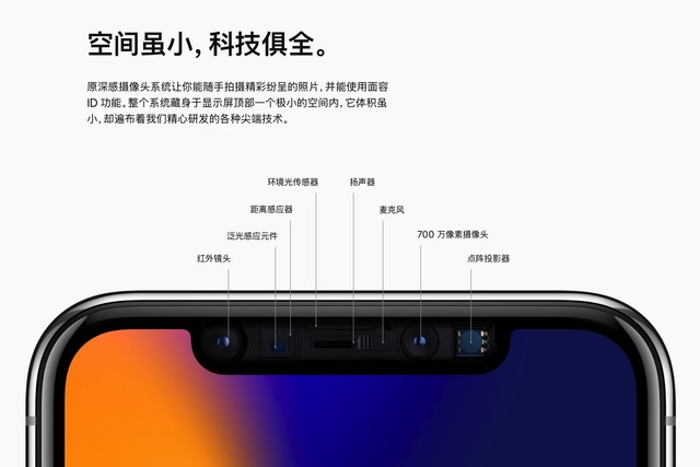 iPhone X面容ID常见故障维修参考表